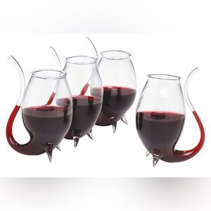 Wine Porto Sipper Set - Elegant Clear Glasses